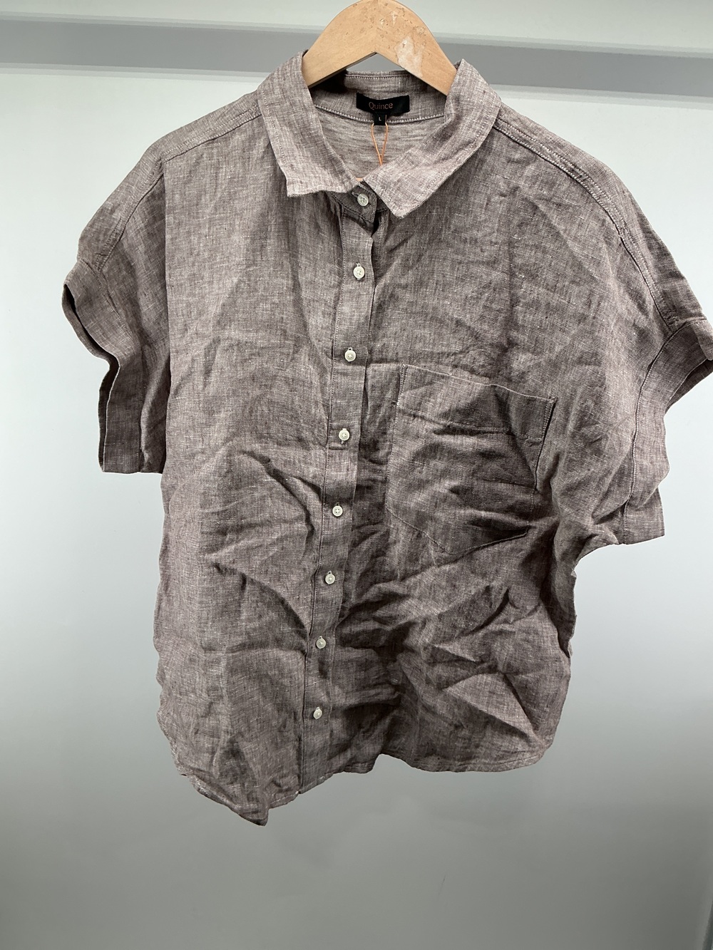 100% European Linen Camp Shirt